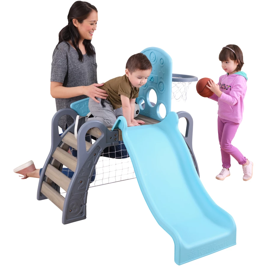Kidkraft® 5-in-1 Climber Kinderrutsche und Klettergerüst