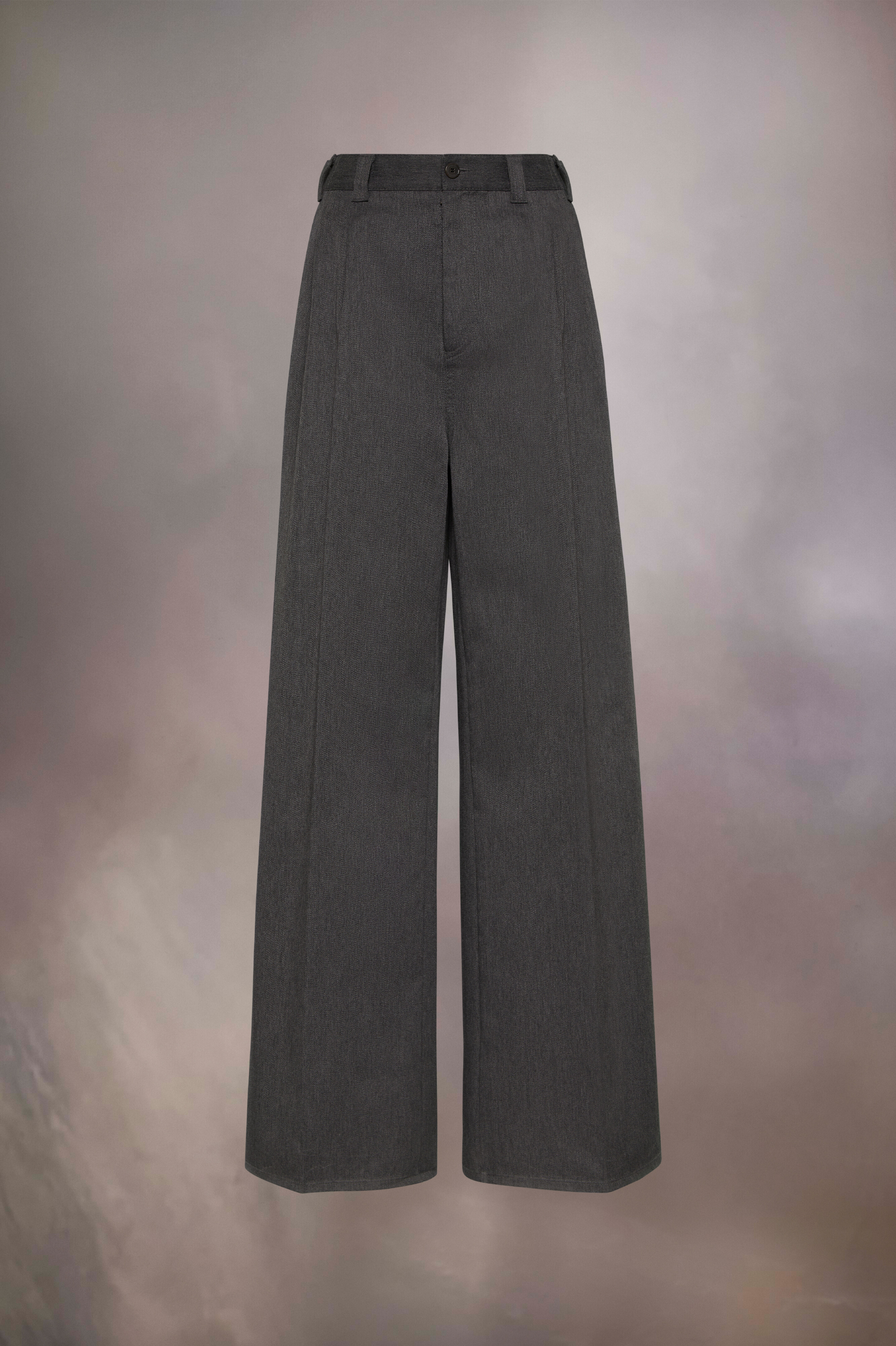 Pantalon à plis