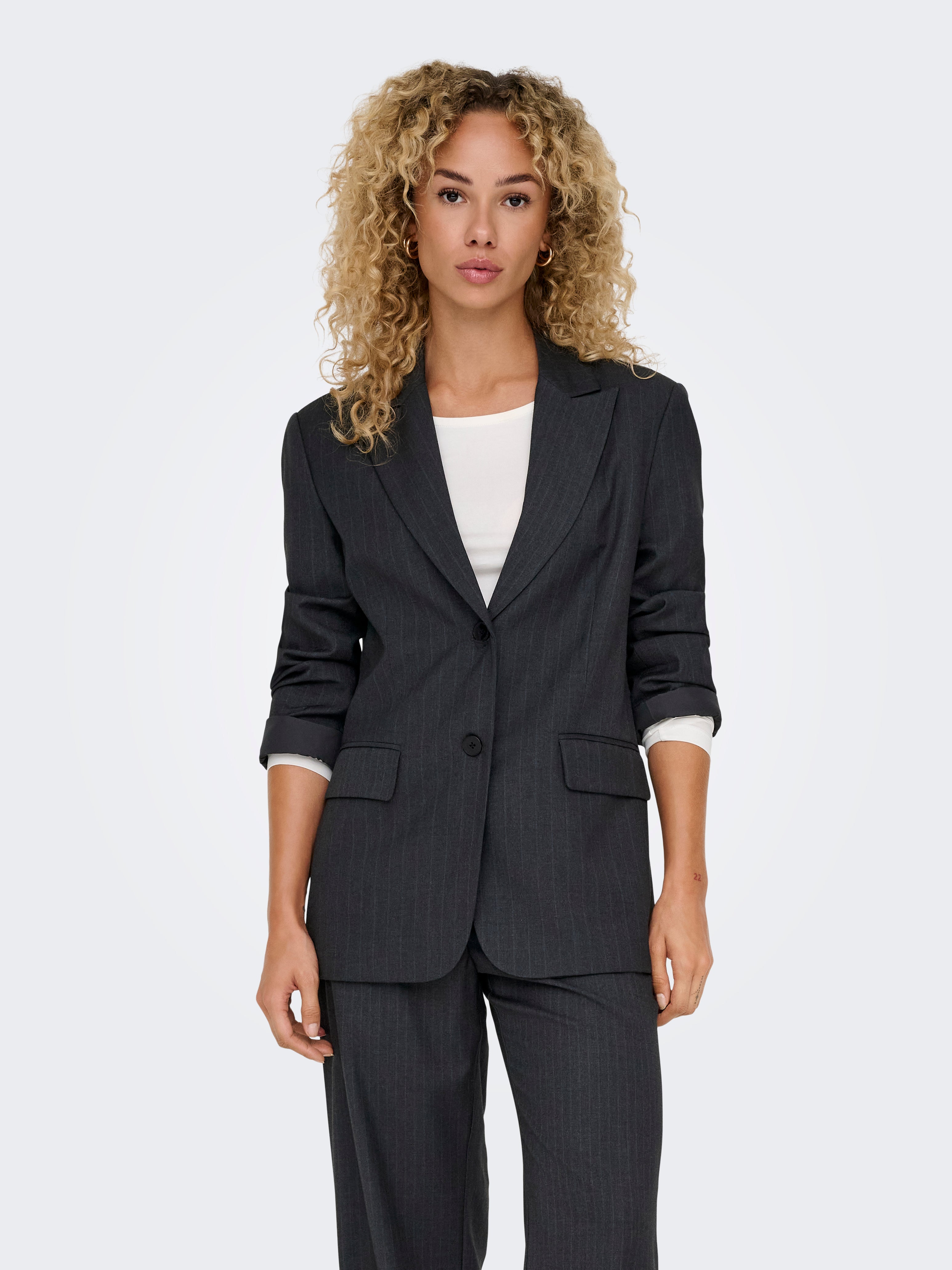 ONLSADIE Blazer Dark Grey
