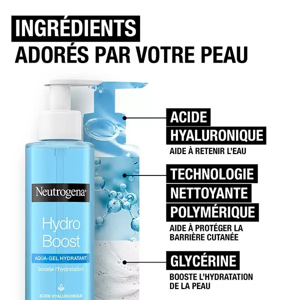 Neutrogena Hydro Boost Aqua-Gel Limpador 200ml