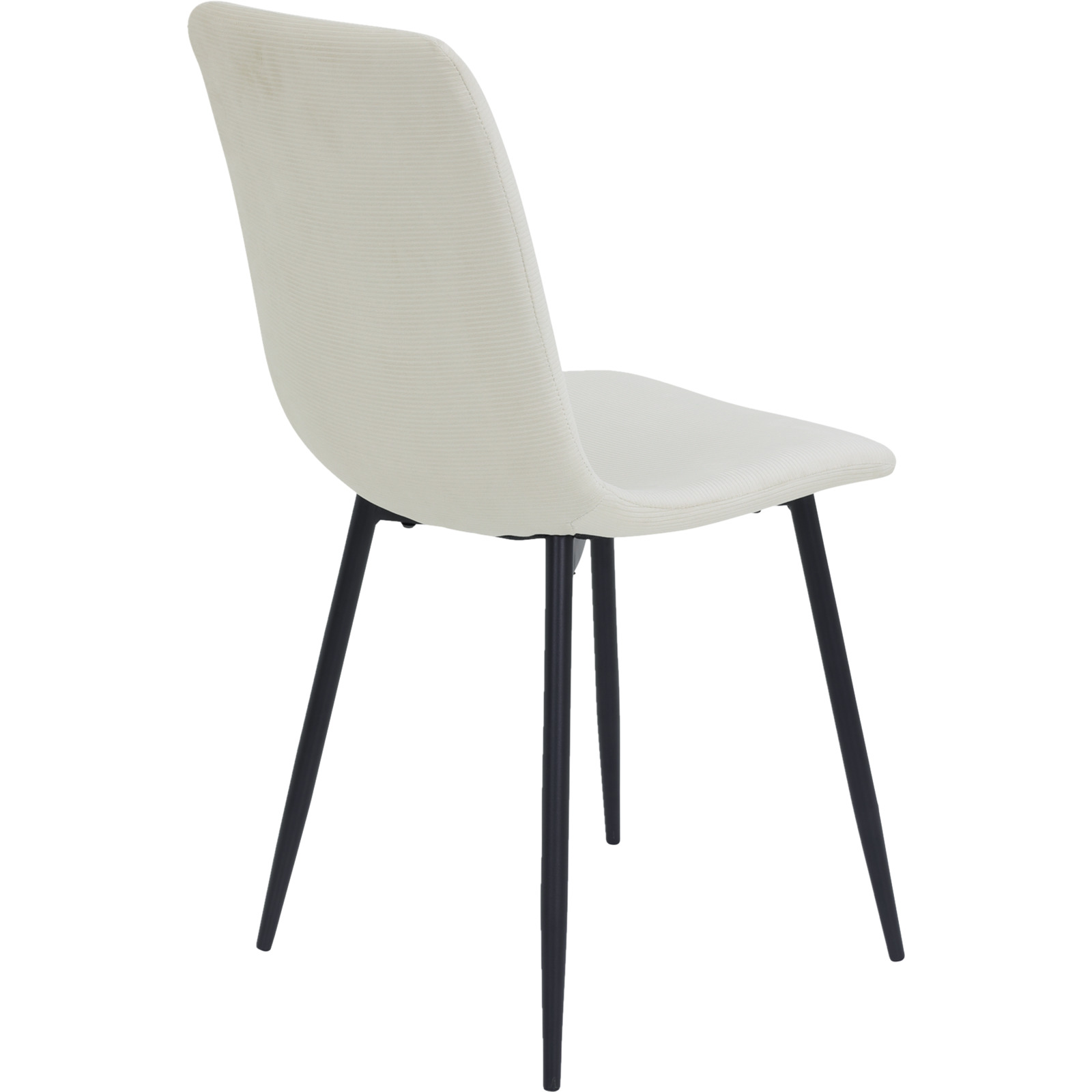 Polsterstuhl Leipzig Cord-Optik beige