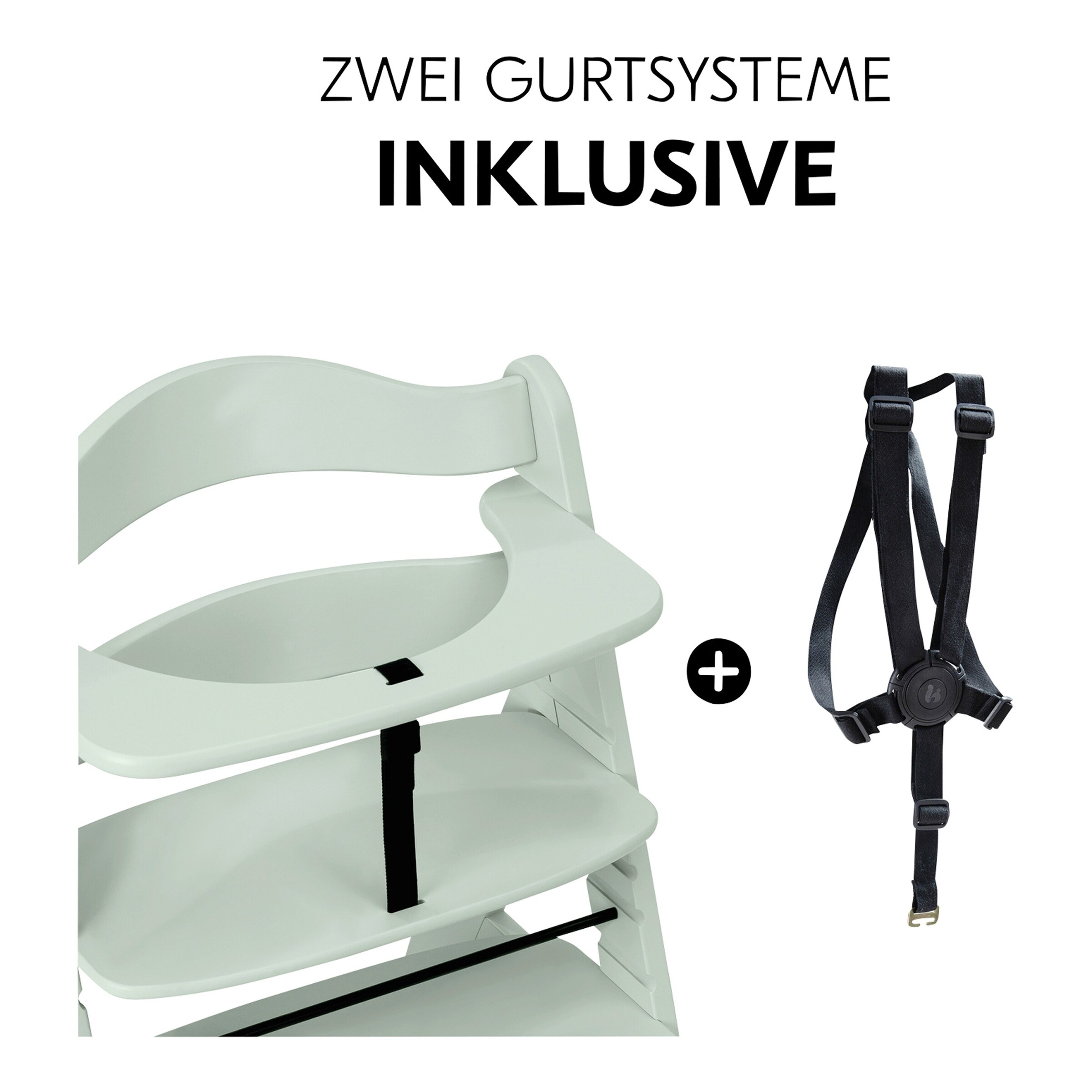 Hauck Hochstuhl Alpha + mint