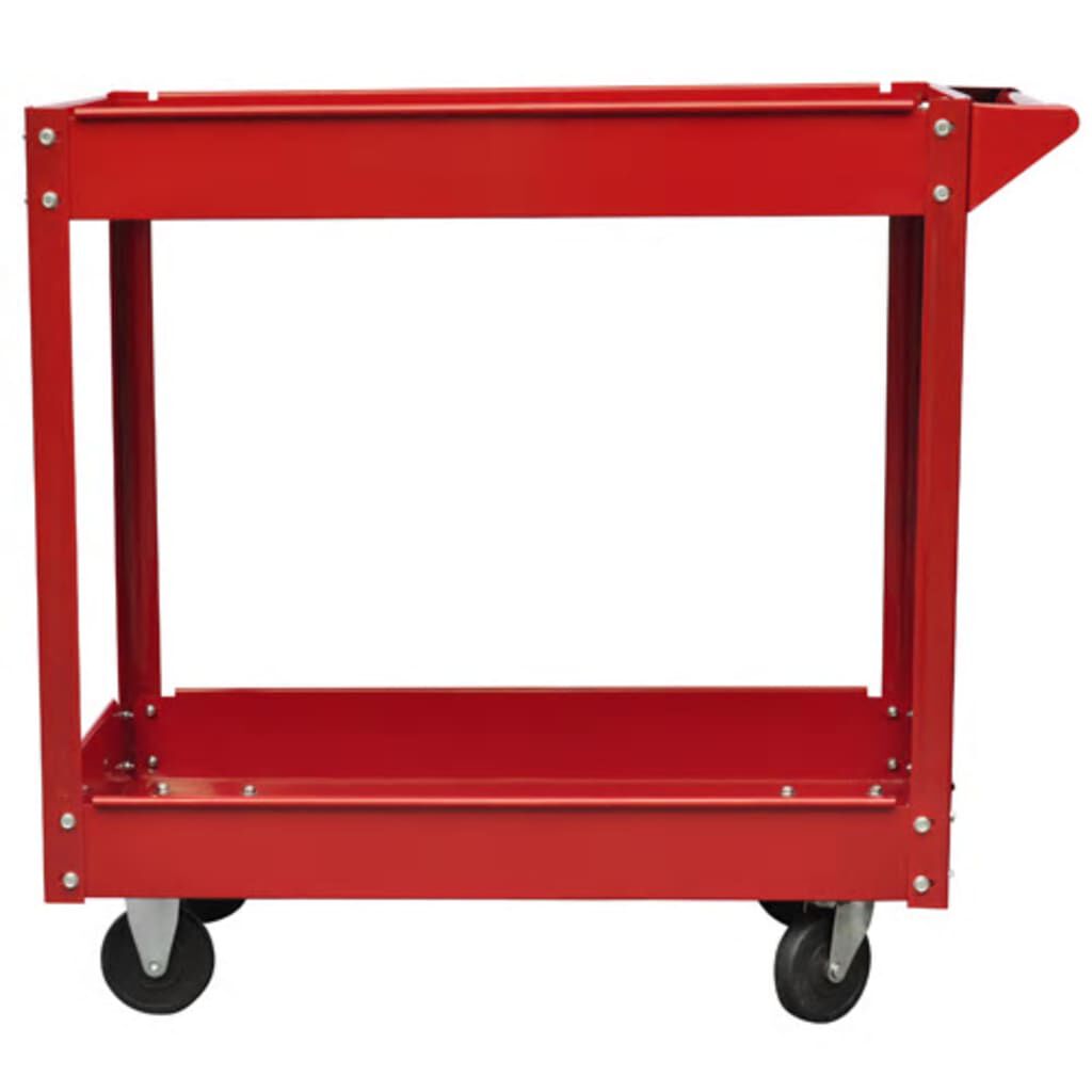 vidaXL Werkplaatskar Rood (100 kg)