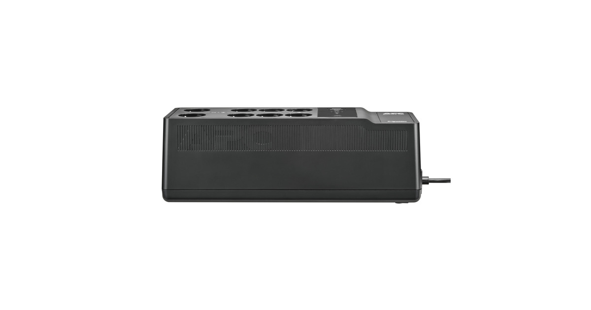 APCBack-UPS BE1050G2-GR - Noodstroomvoeding ups  (Zwart, 8x Schuko, 1050VA, 2 USB opladers, 1 USB)