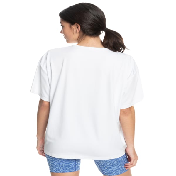 T-shirt ROXY BEACH BOUND TEE W BRIGHT BRIGHT WHITE
