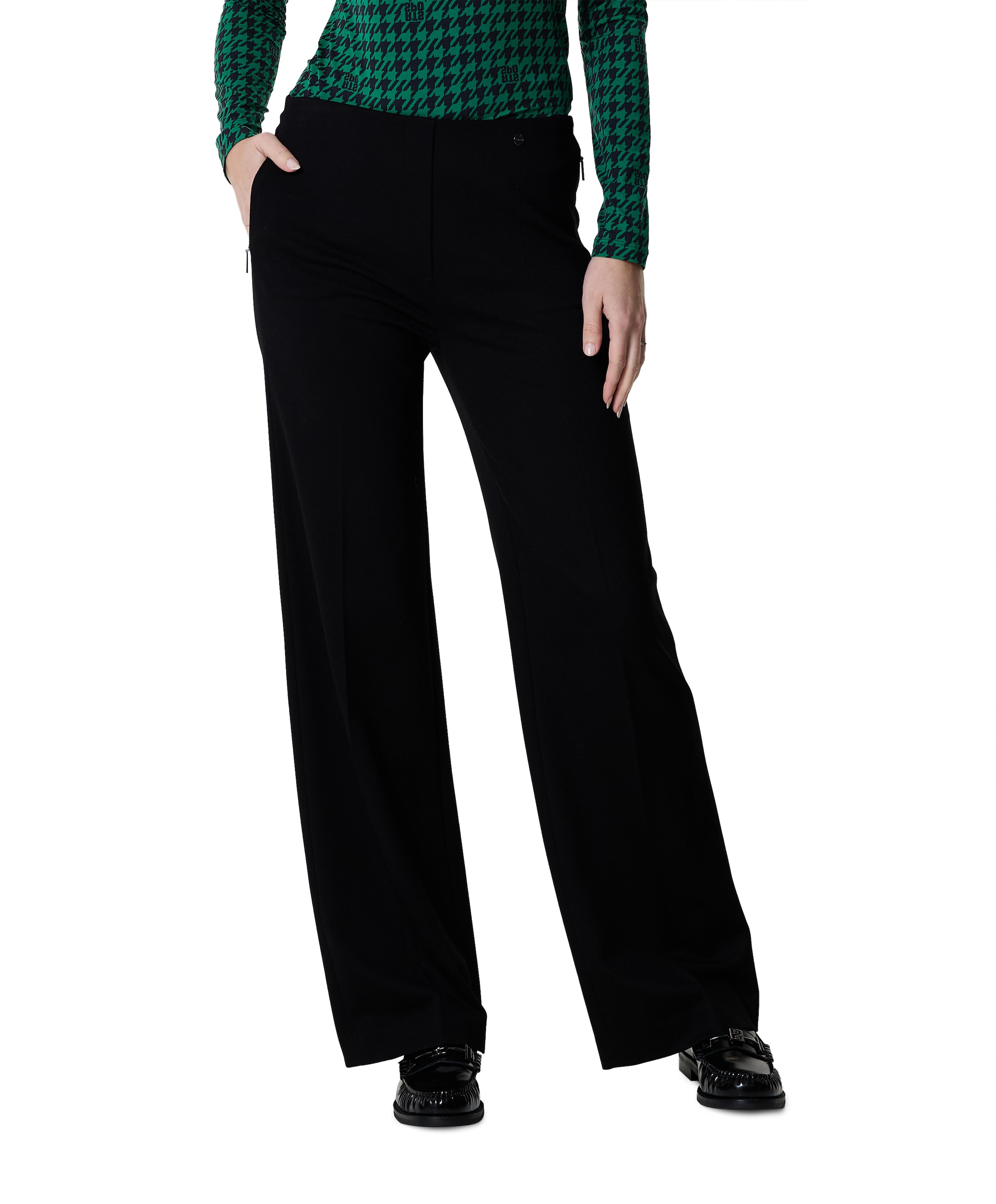 Marc Cain Essentials WINDER pantalon zwart