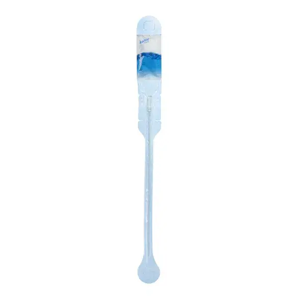 Cateter vesical autolubrificante Wellspect Lofric Primo Nelaton em tubo reto sem balão, 40 cm de comprimento, CH14, masculino, 30 unidades