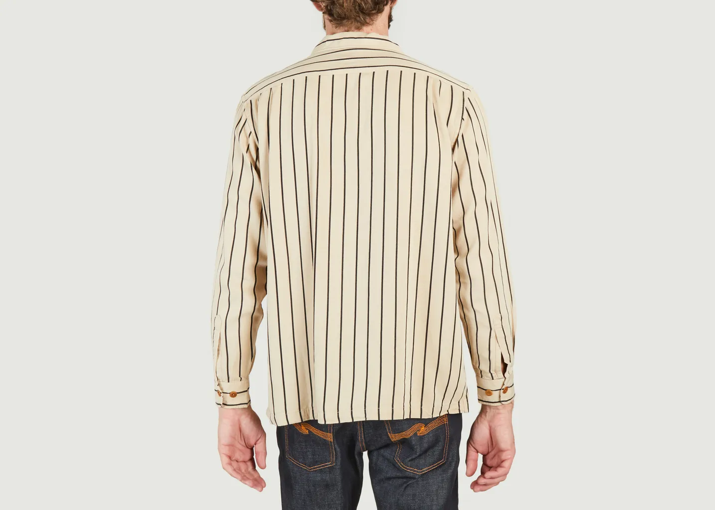 Chemise à rayures Vincent Nudie Jeans