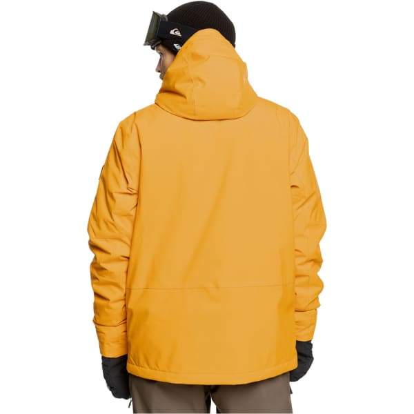 Veste de ski QUIKSILVER MISSION SOLID JK ORANGE PEPPER