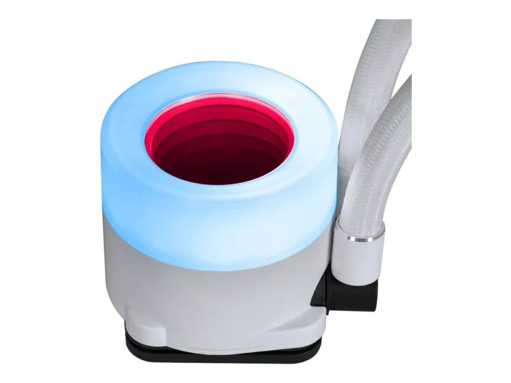 Lian Li Galahad II Trinity SL-INF - Processors flydende kølesystem - med controller - Radiatorstørrelse: 360 mm - (for: AM4, LGA1200, LGA1700, AM5, LGA115x Socket) - 120 mm - hvid