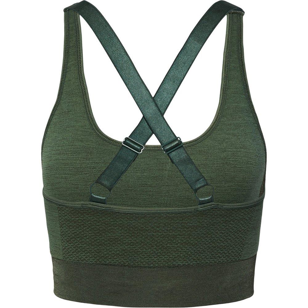 Hummel Seamless Clear Medium Support Support Bra Womens
