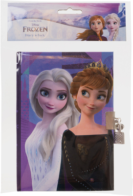 Disney Frozen Dagbok med Lås & Pennal
