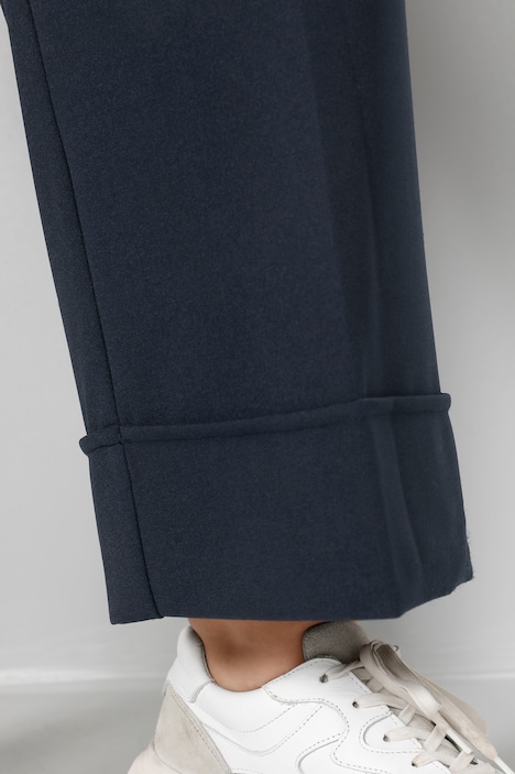 Culotte, Elastikbund, breiter Saumumschlag