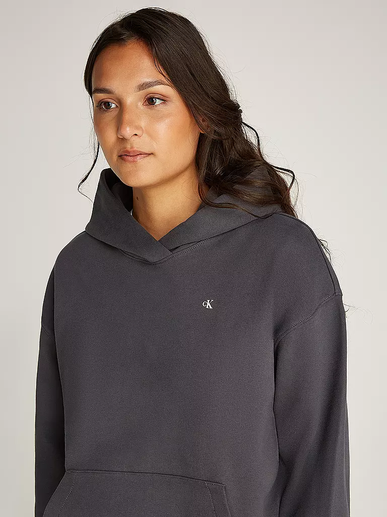CALVIN KLEIN JEANS Kapuzensweater - Hoodie grau