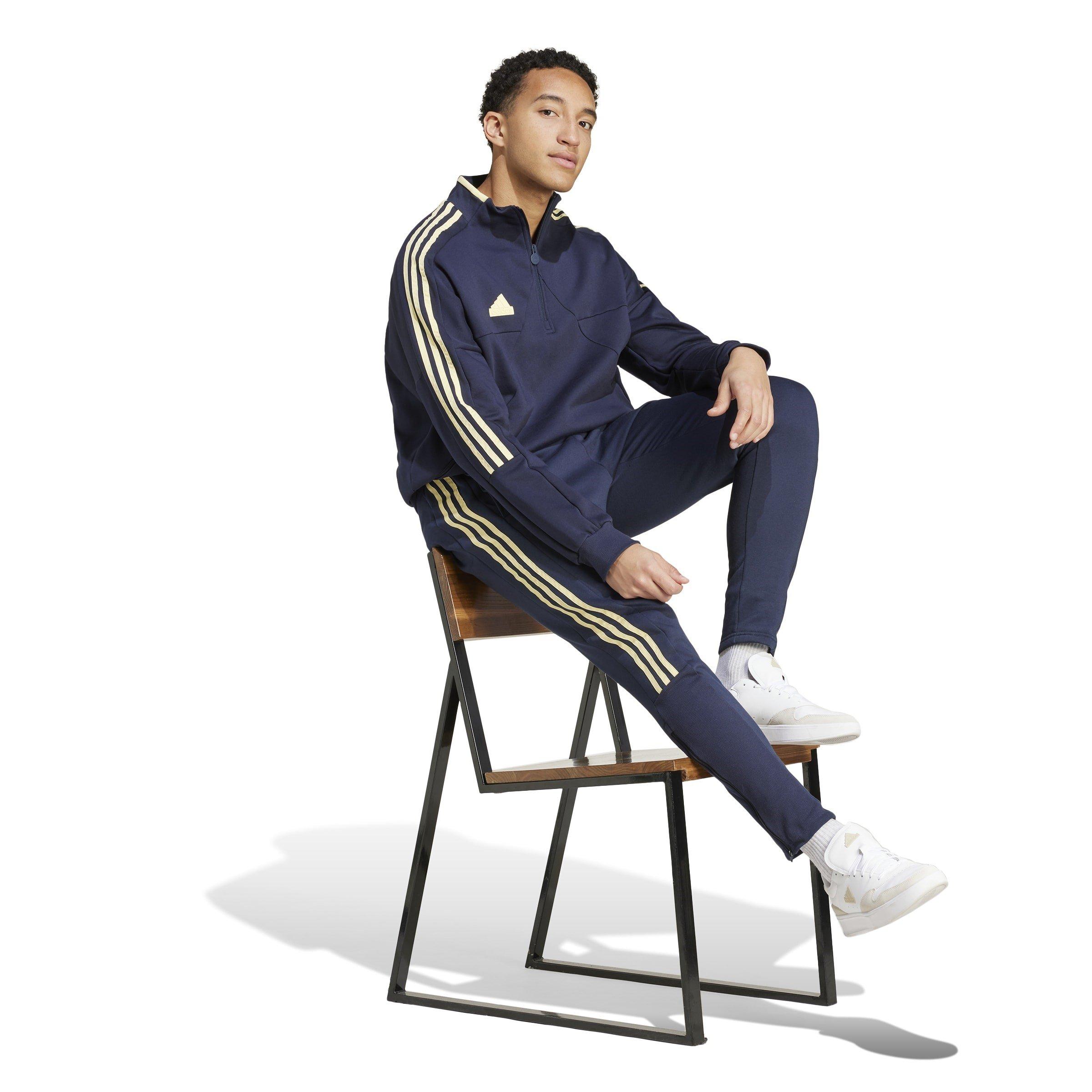 adidas House of Tiro Fleece Half Zip Track Jacket Mens