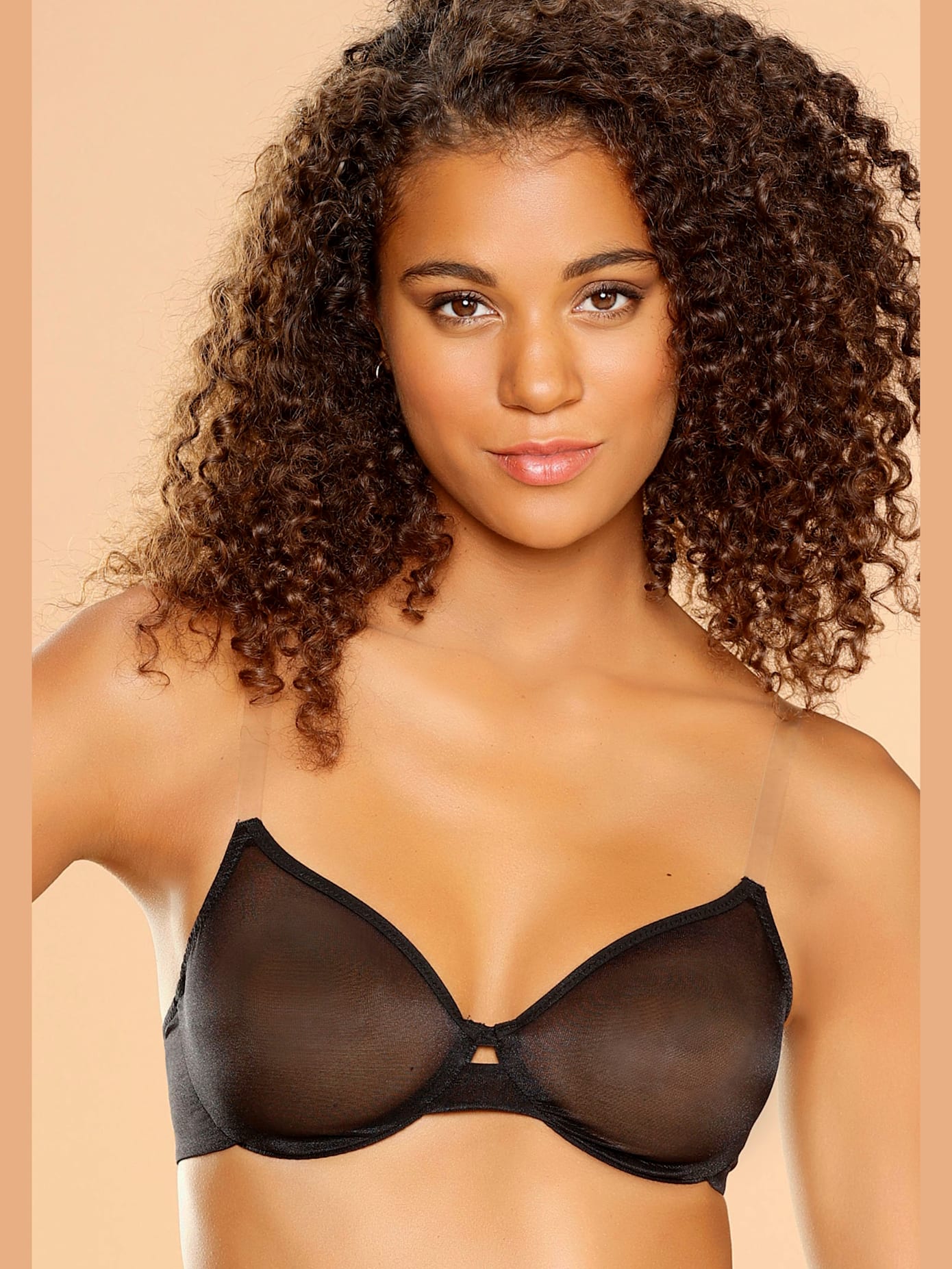 Soutien-gorge spécial t-shirt classique, effet transparent, idéal sous un haut et une robe sans bretelles