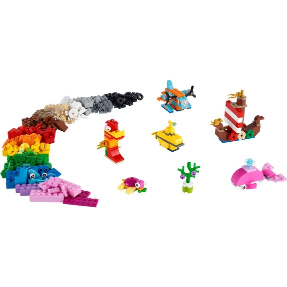 Jeux créatifs dans l’océan LEGO CLASSIC 11018