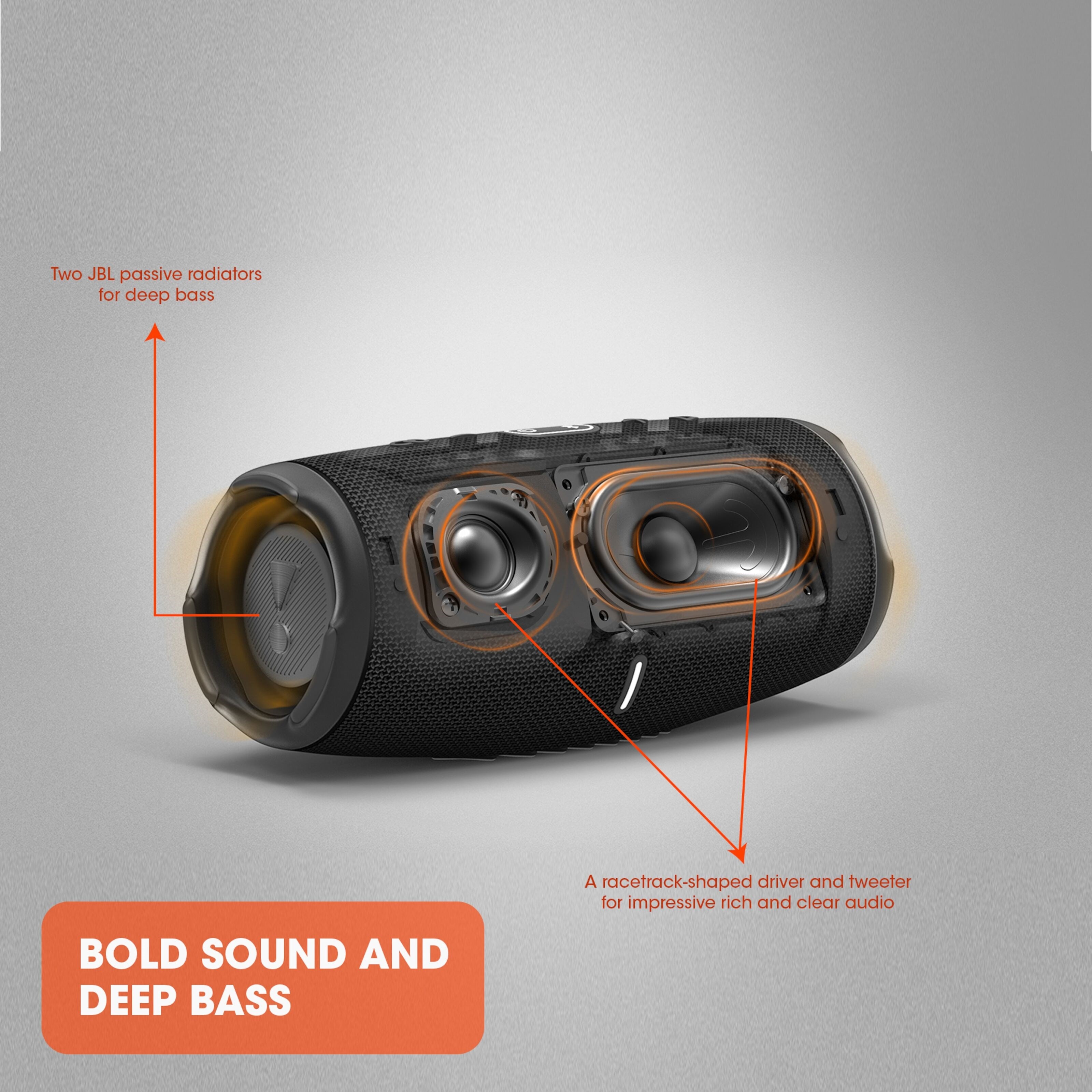 JBL Charge 5 Portabel høyttaler Svart