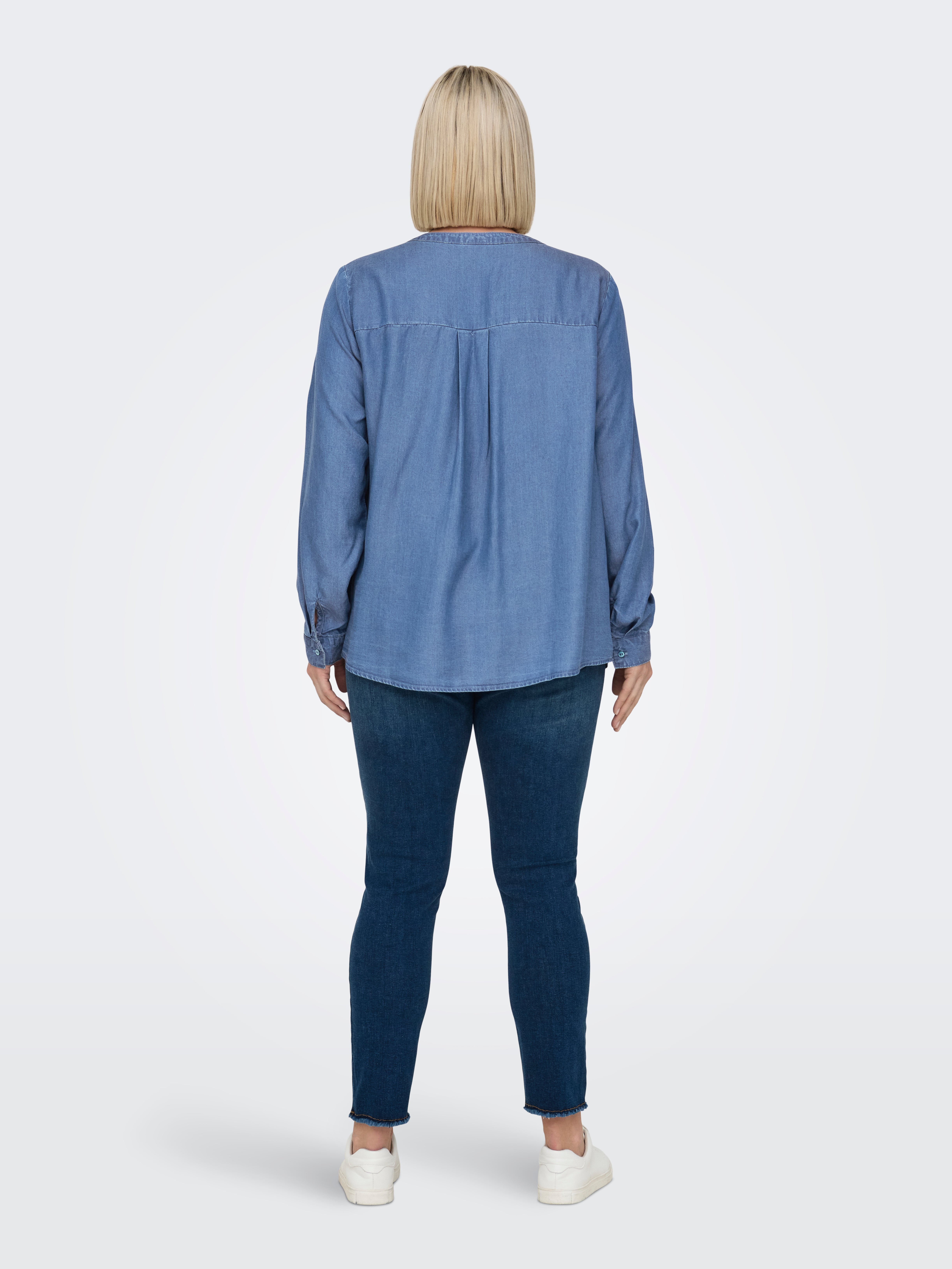 -CARSEMA Jeanshemd Medium Blue Denim