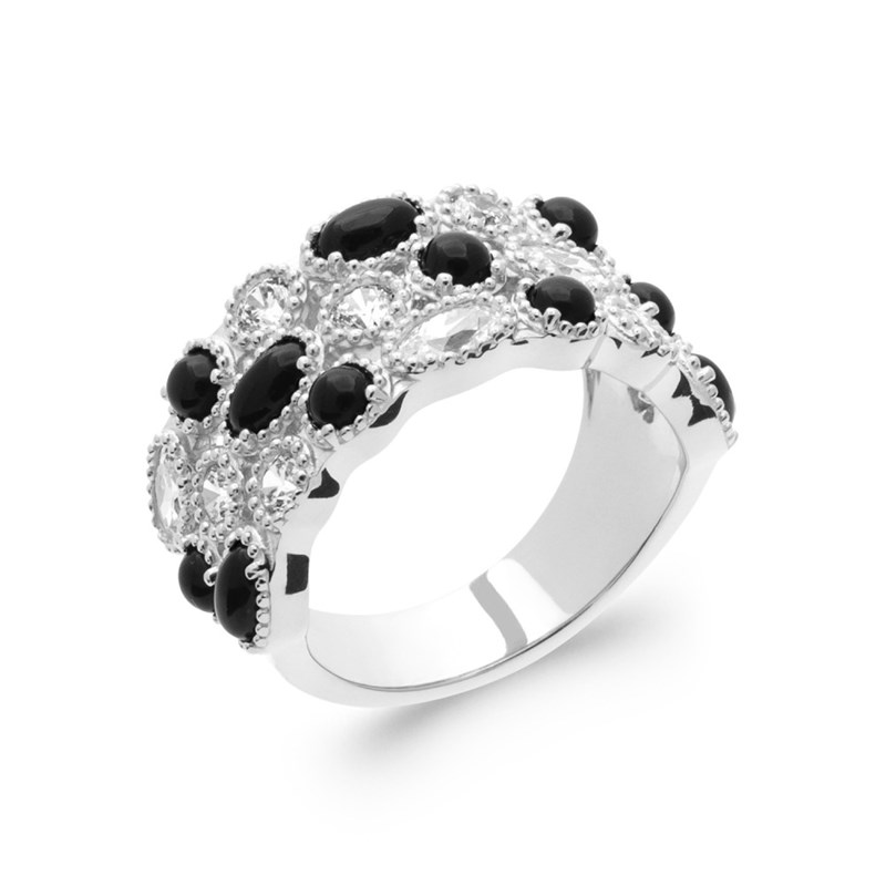 Bague Femme - Argent 925 - Oxyde de zirconium