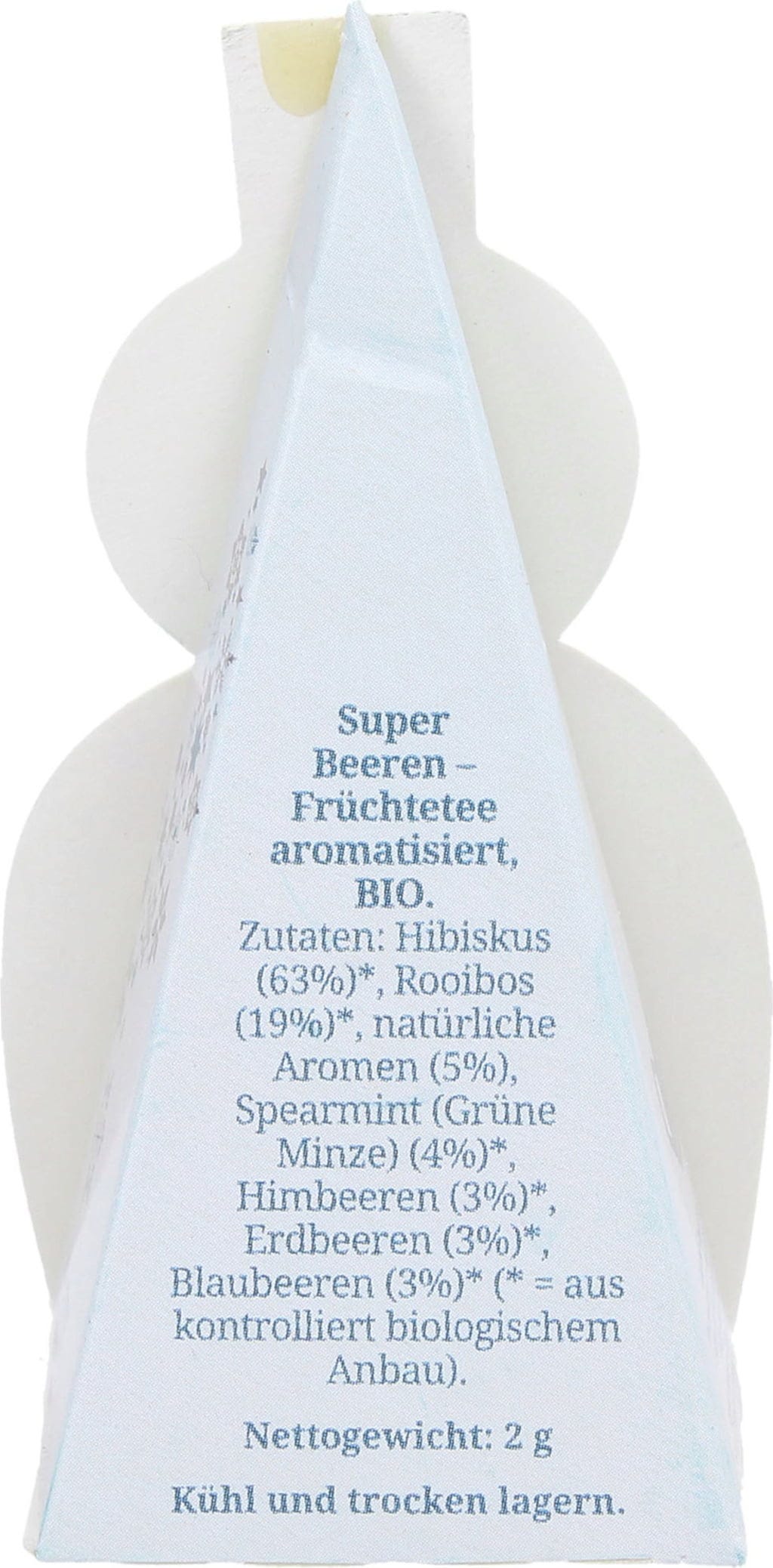 English Tea Shop  Bio Schneemann: Felix Schneeflocke, 1 Teebeutel (2 g)