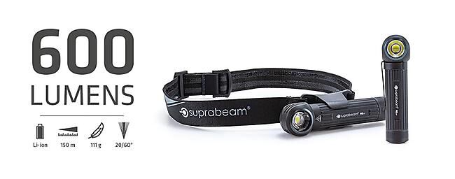 SUPRABEAM - LAMPE FRONTALE M6R 600