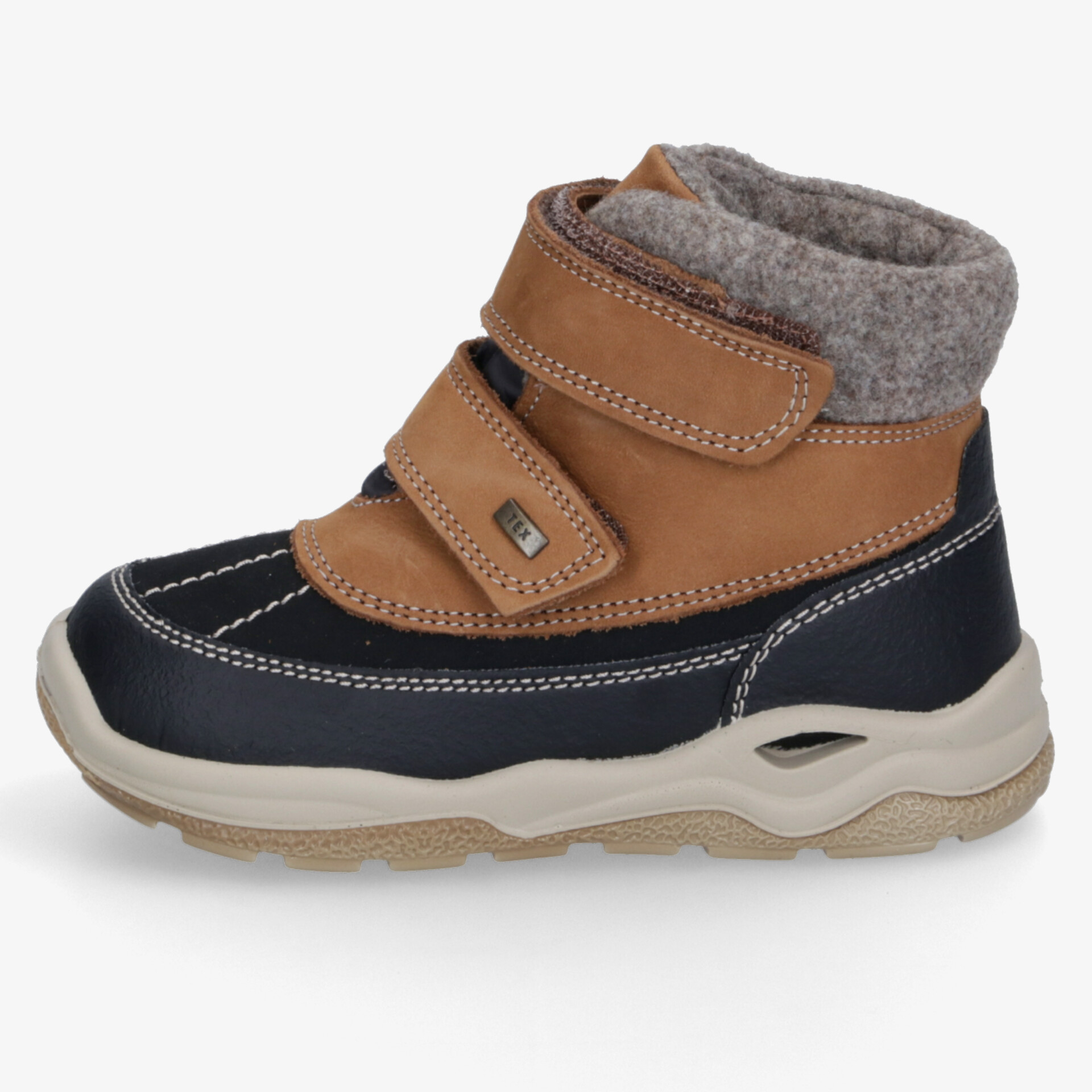 IMAC Kinder Klettstiefel braun