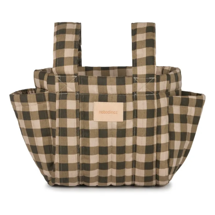 Nobodinoz Sac organiseur pour poussette Hyde Park | Vert