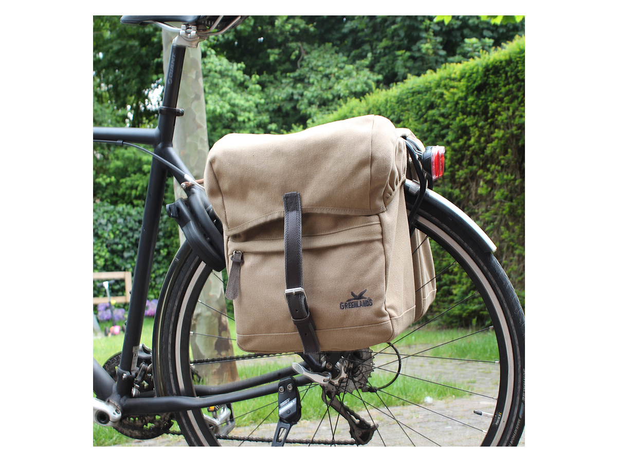 Greenlands Oxford canvas fietstas