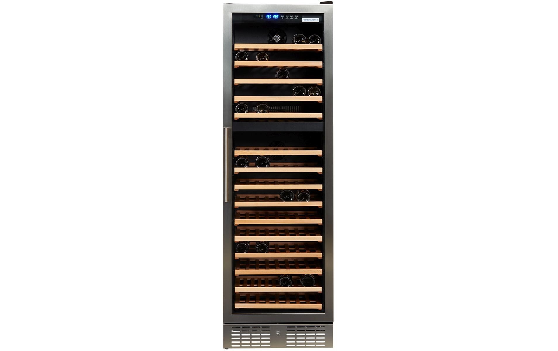 Weinklimaschrank WKH168F01 Schwarz, Rechts<br>Freistehender Weinkühlschrank