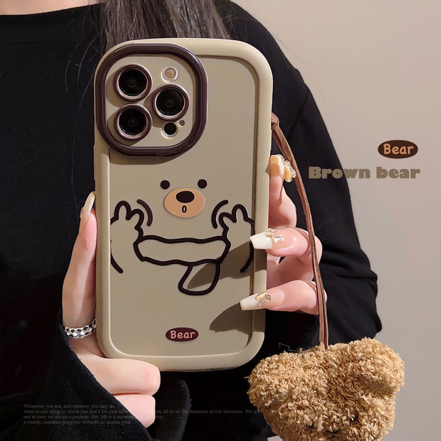 Rockit - Berenprint telefoonhoesje - iPhone 15 Pro Max / 15 Pro / 15 Plus / 15