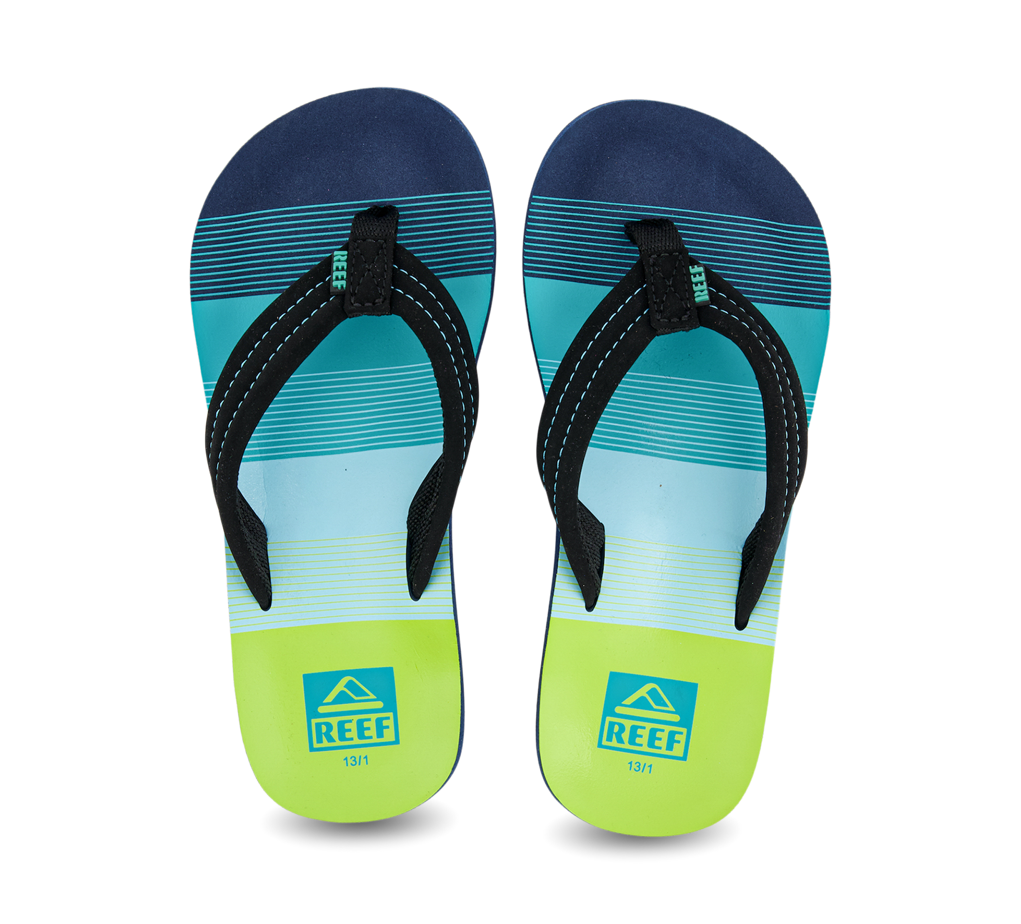 Reef Little Ahi/ Kids Ahi - Flip Flops schwarz