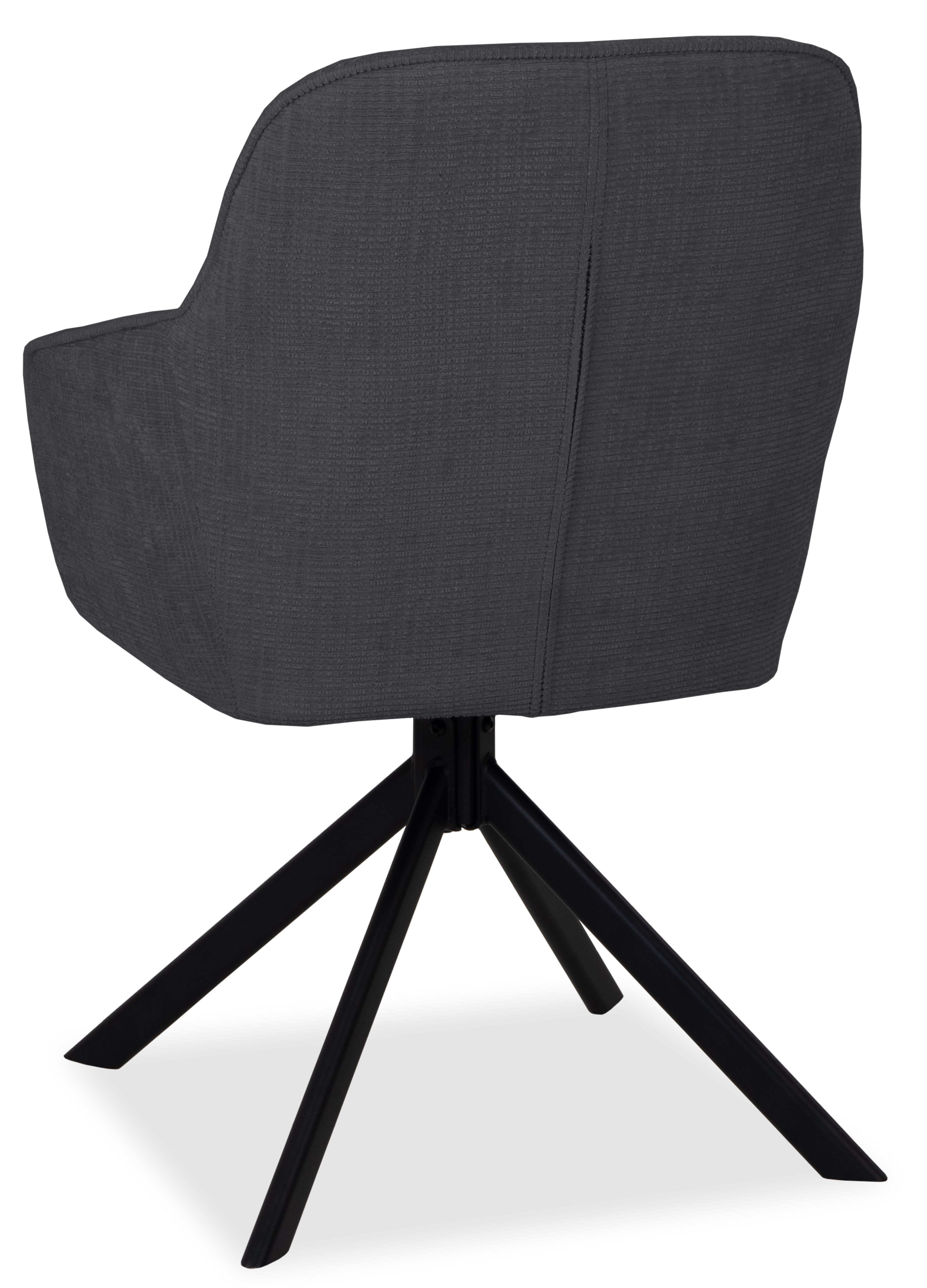 Eetkamerstoel Baltic 0225 antraciet Irene B62 x D63 x H88 cm
