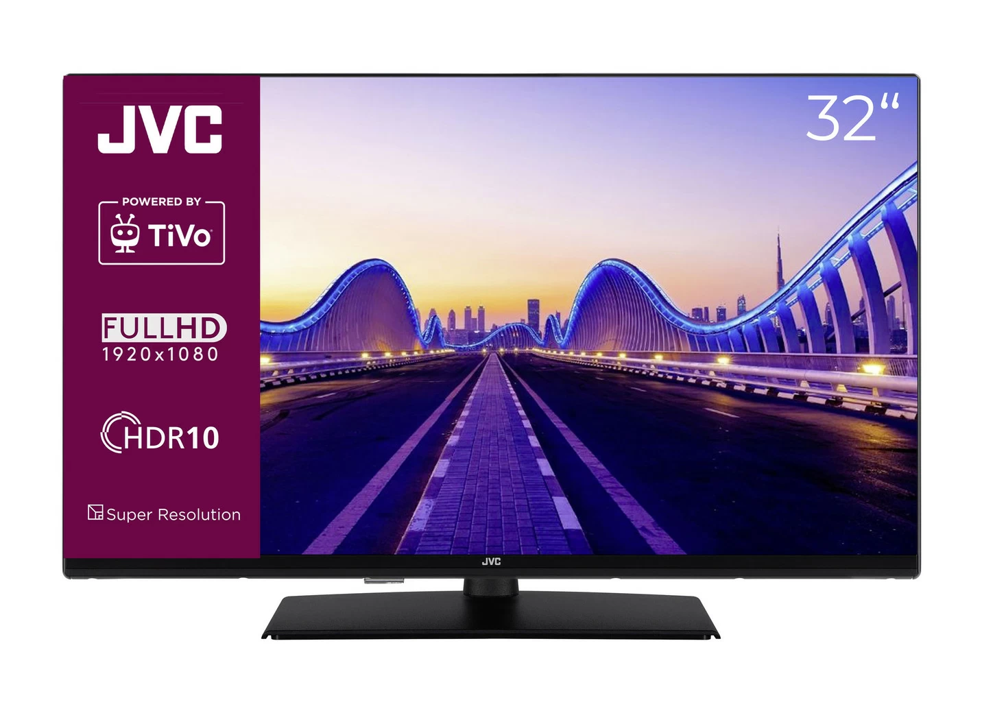 JVC LT-32VF5355 LED-Fernseher mit 3-fach HD-Receiver