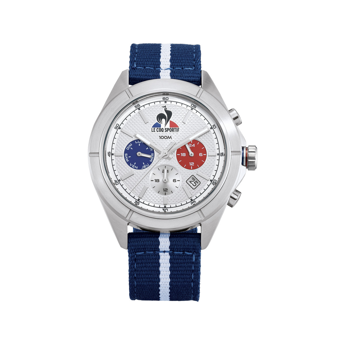 Montre LE COQ SPORTIF Essentiel homme bracelet tissu gris