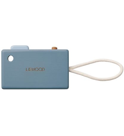 Liewood Holzspielzeug - Kamera - Michael - Whale Blue Multi Mix