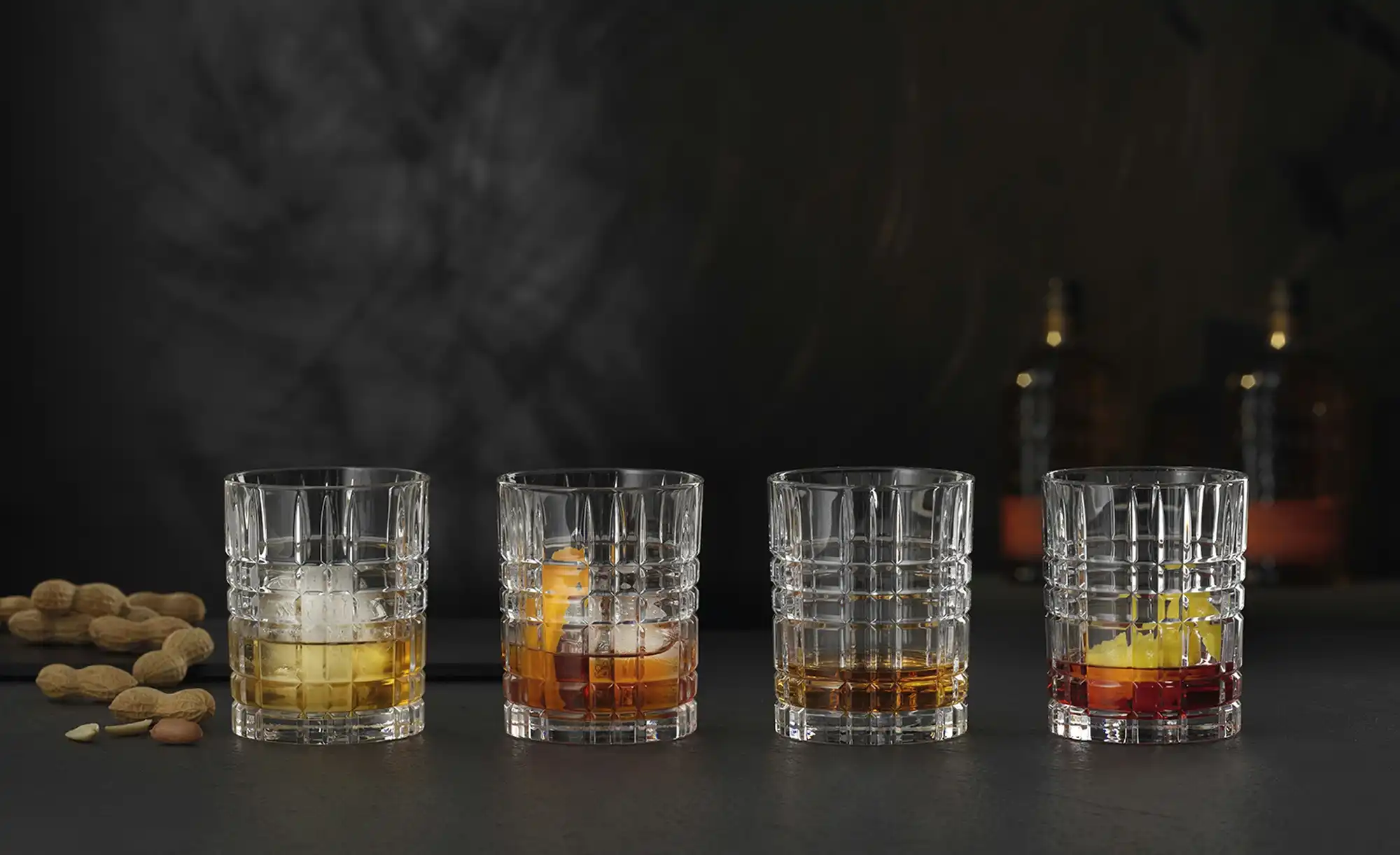 Nachtmann Whiskyglas 4er Set Square