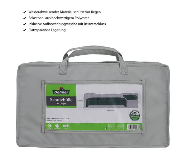 Dehner Abdeckhaube für Liegen, 75x40x210 cm,