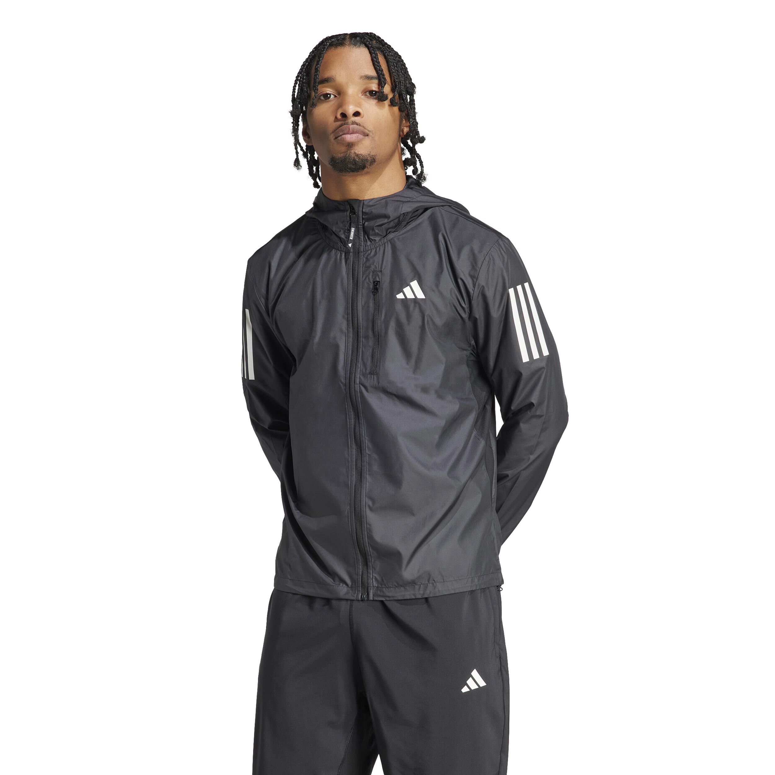 adidas Own The Run Veste Running Hommes - Noir