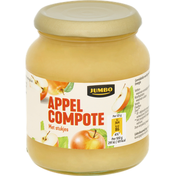 Jumbo Appelcompote met Stukjes 350 g