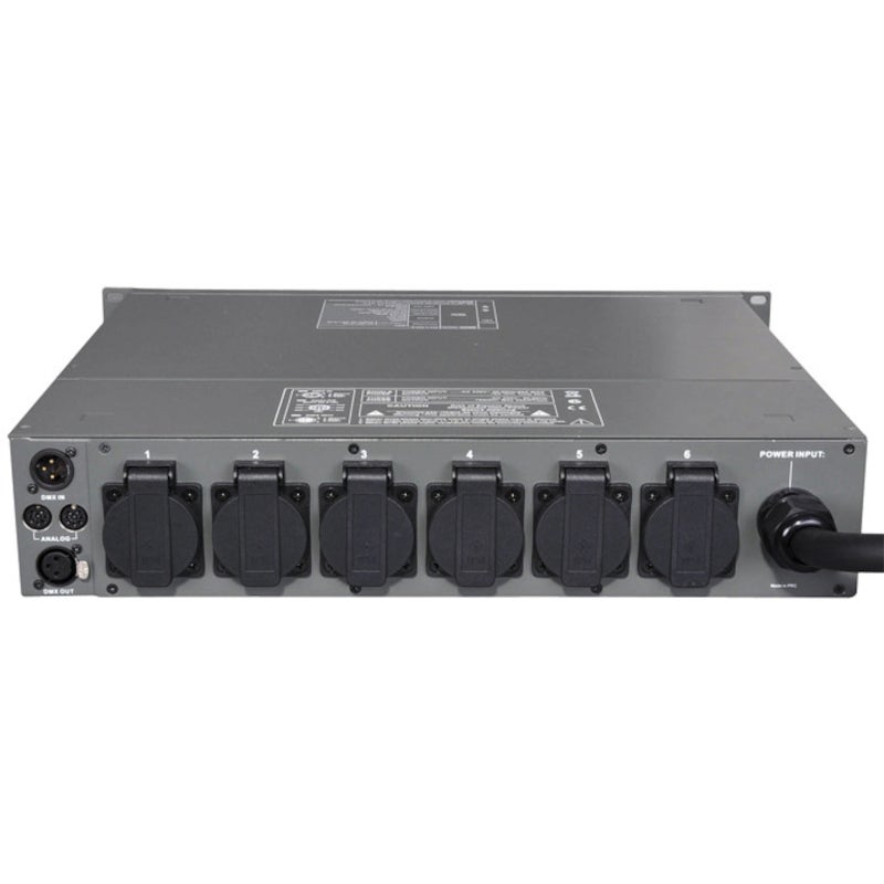Showtec DDP-610 MKII 6-kanaals DigiDimPack Schuko
