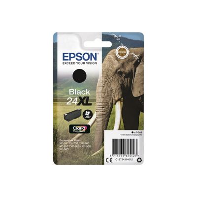 Epson 24XL Elephant - noir - cartouche d'encre originale