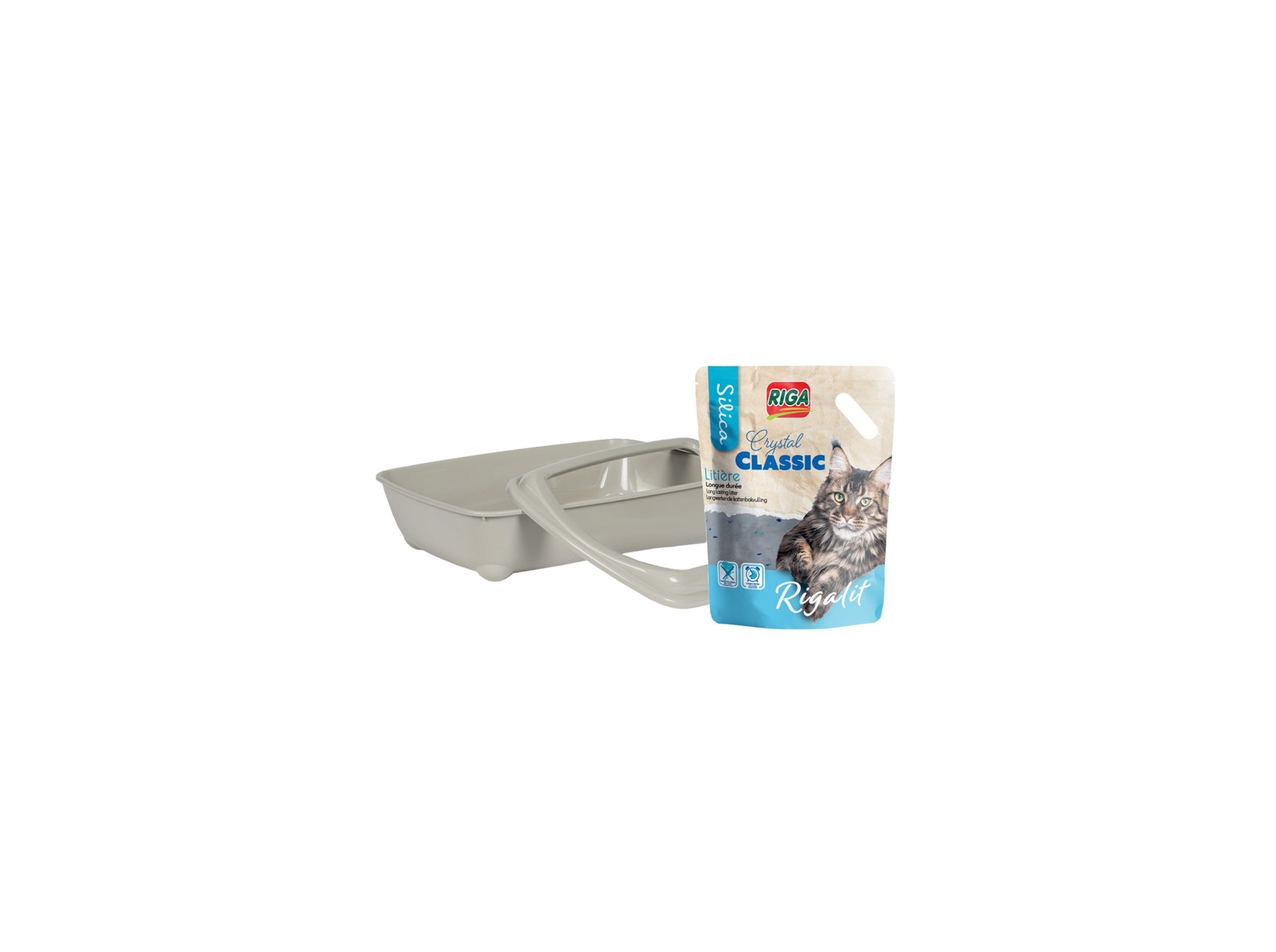 TABULEIRO PARA GATO COM SILICA RIGA