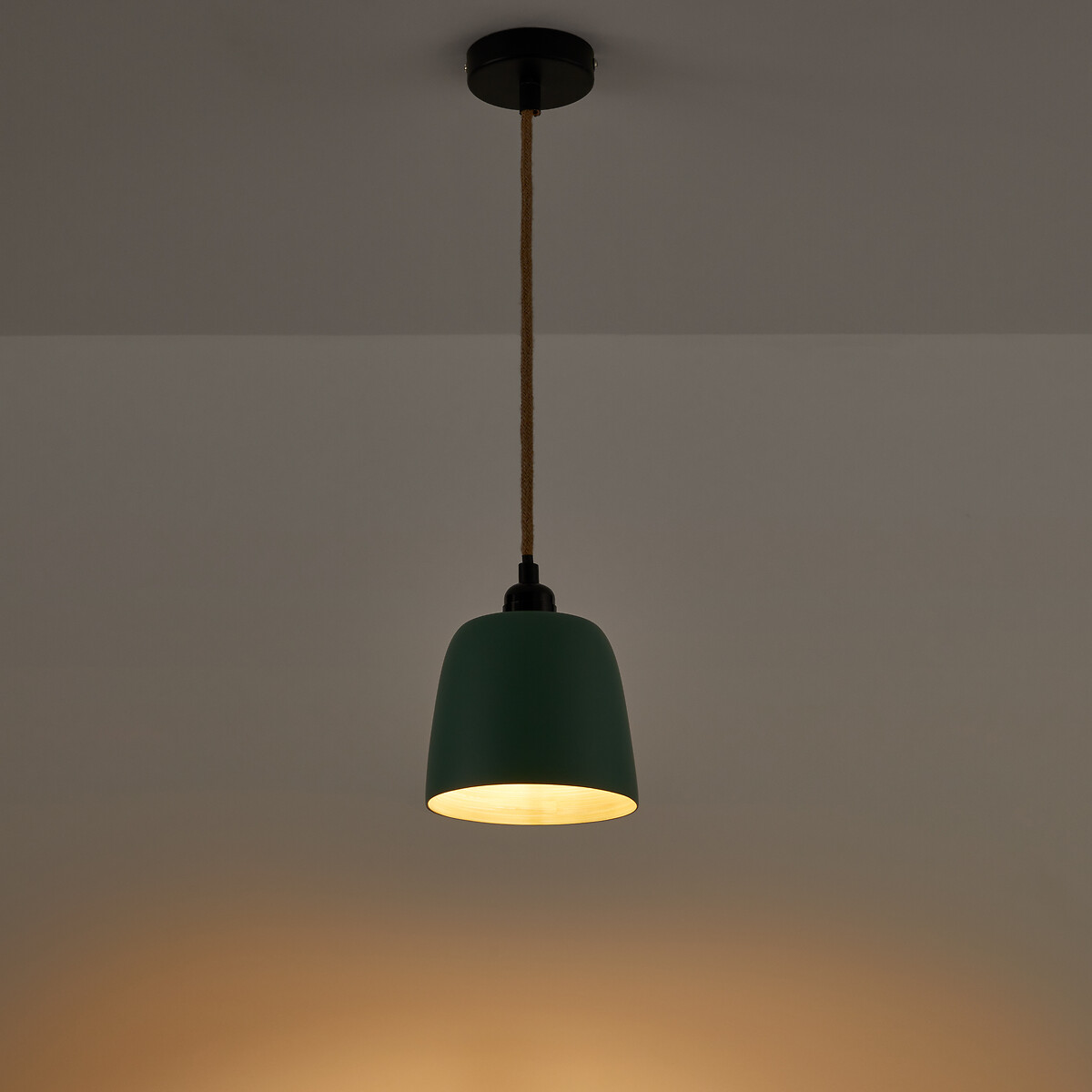 LA REDOUTE INTERIEURS<br>Candeeiro suspenso em bambu colorido Ø15 cm, Bineta
