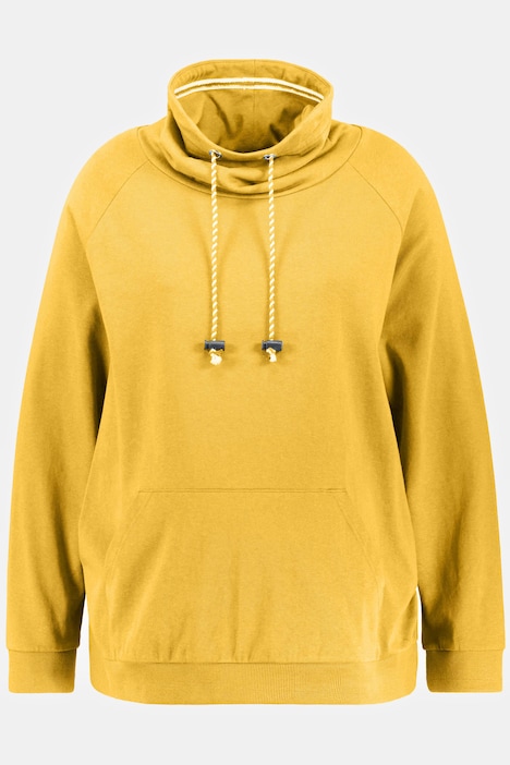 Bellieva-Sweatshirt, elastische Seitennähte, Langarm