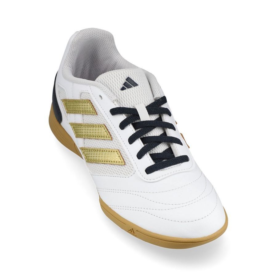 adidas Super Sala 2 IC - Blanc/Doré/Aurora Ink Enfant