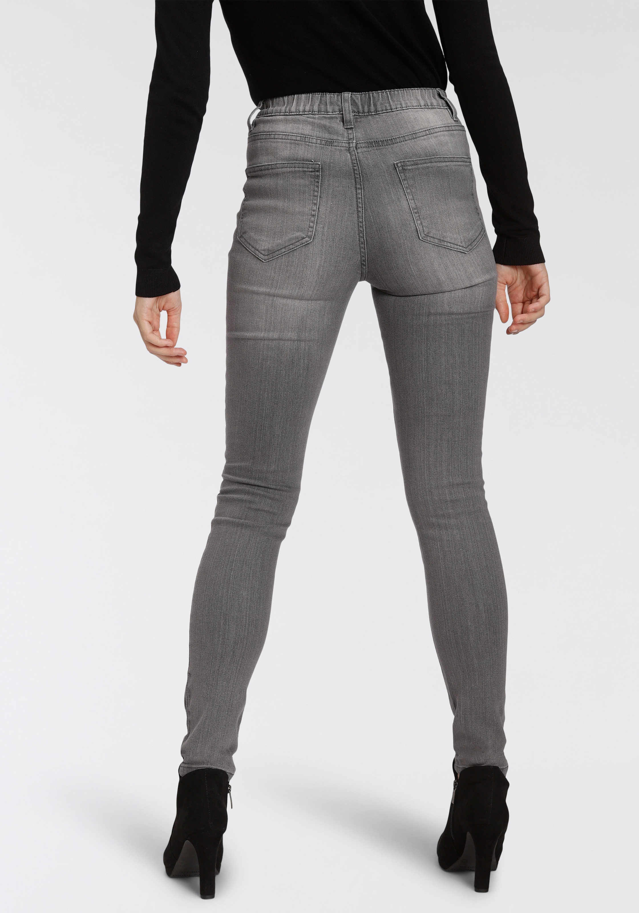 Flashlights Jeansjeggings, 2er-Packer Packung, enge Passform,  Röhrenjeans,  Used-Look-Waschung,  hohe Leibhöhe
