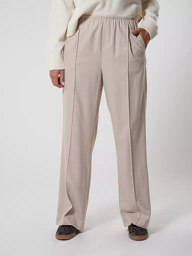 PENN&INK Marlenehose beige