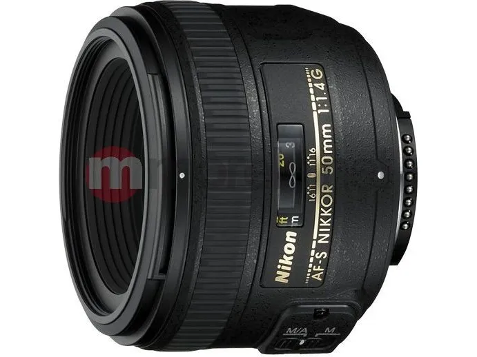 Nikon AF-S NIKKOR 50mm f/1.4G, Standardlinse, 8/7, Nikon F