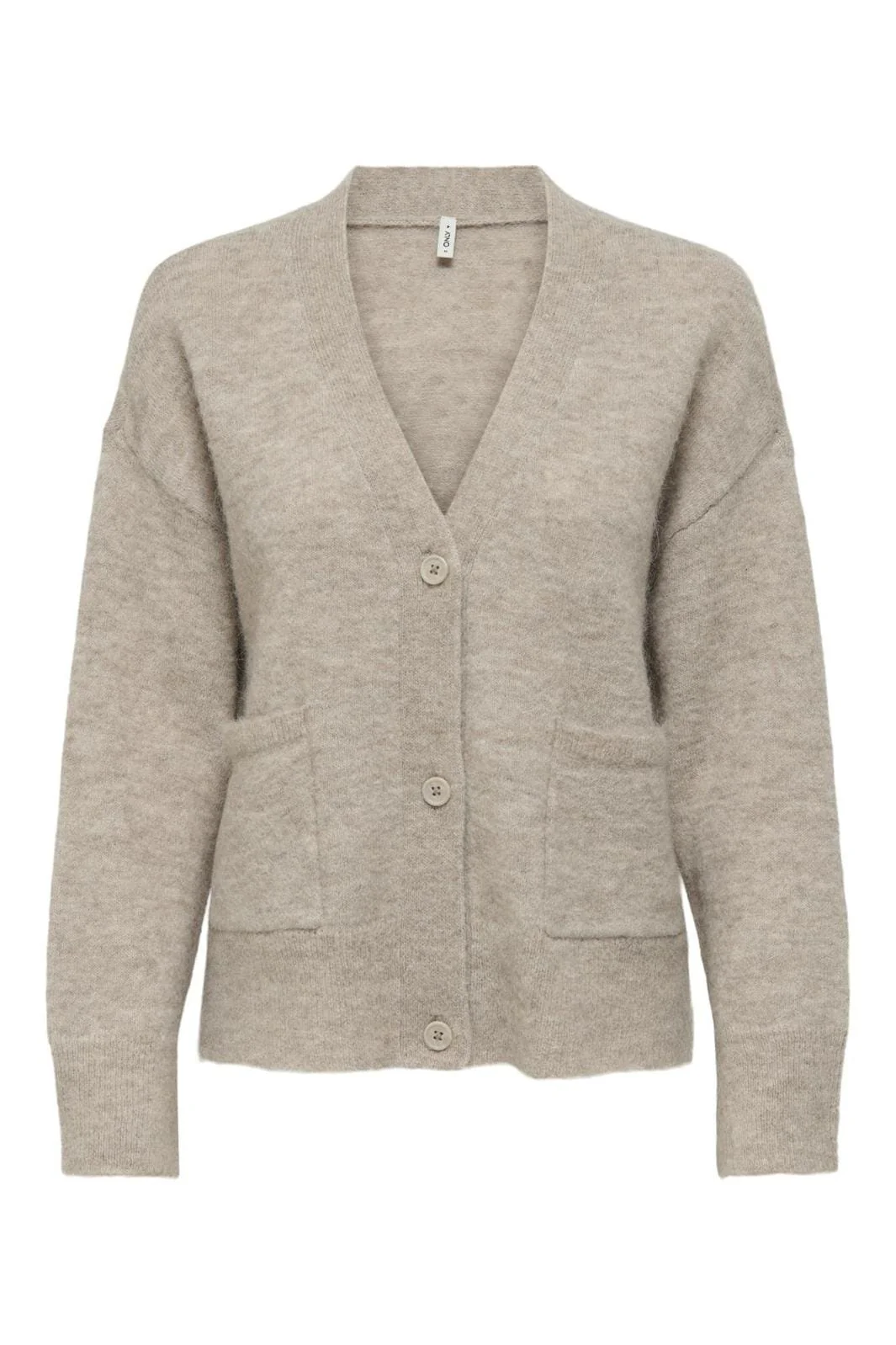 Only Onlallison Ls V-Neck Cardigan Oz Knt. 4748192 nacreous cloud melange
